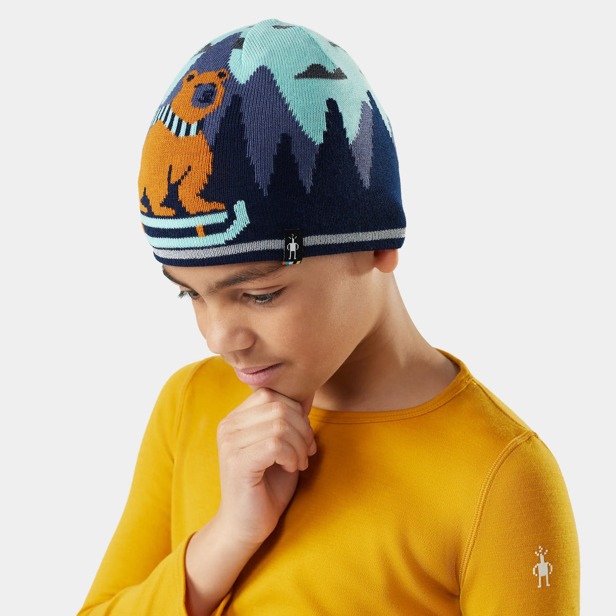 Kids' Reversible Art Beanie