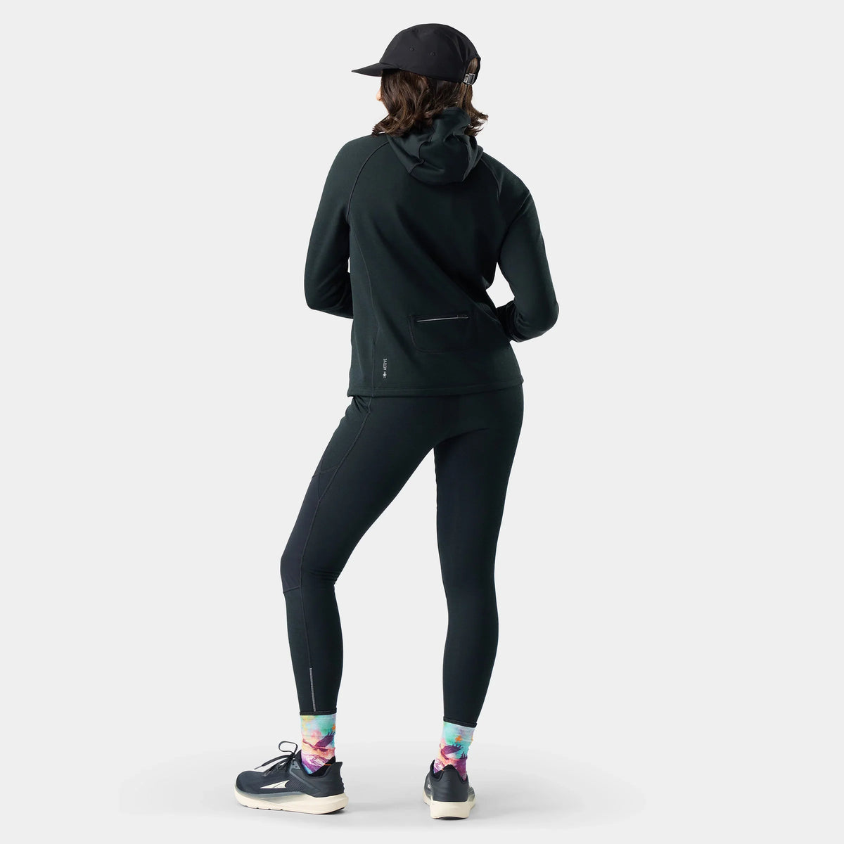 Women's Active Fleece Wind Hoodie