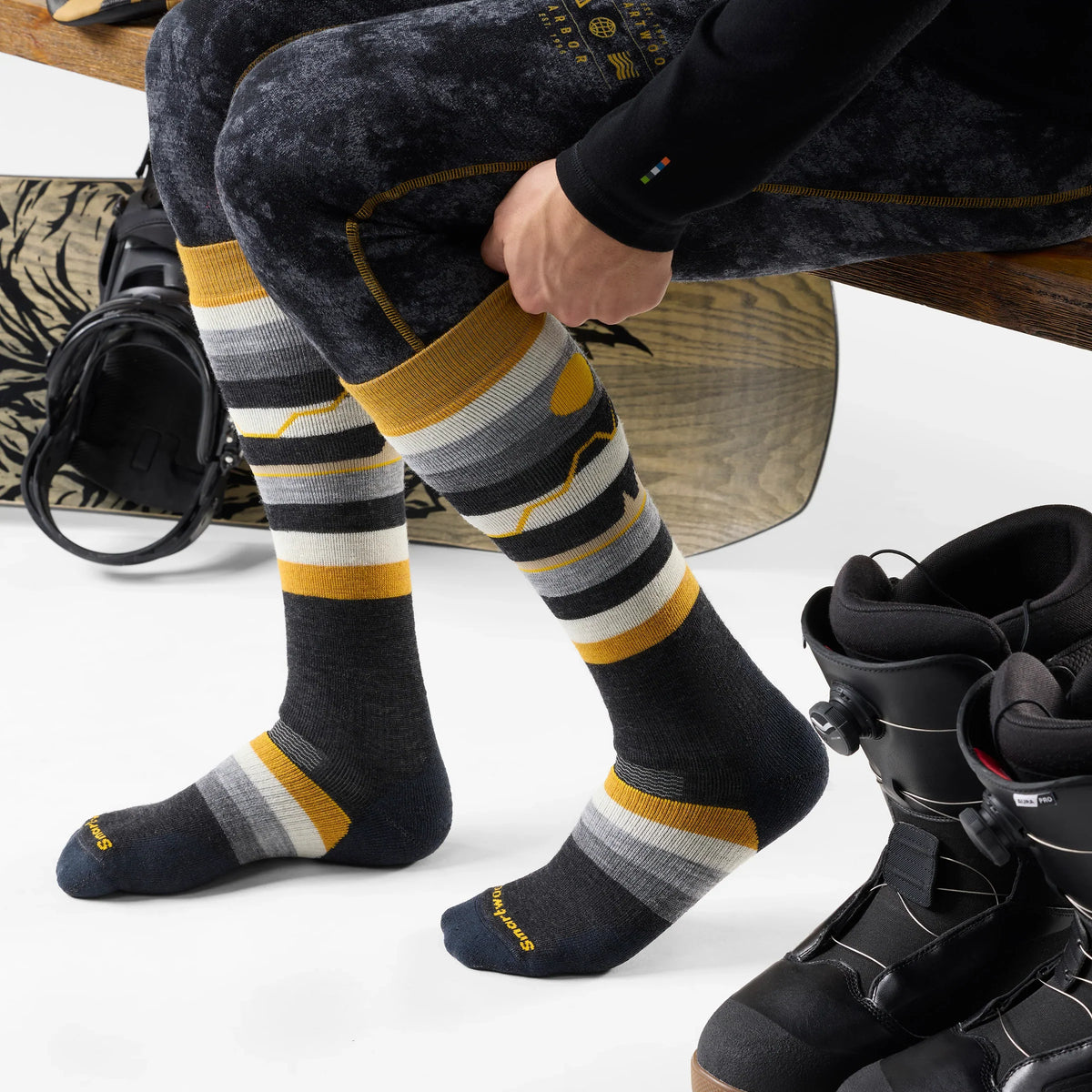 Snowboard Cold Canyon Over the Calf Socks