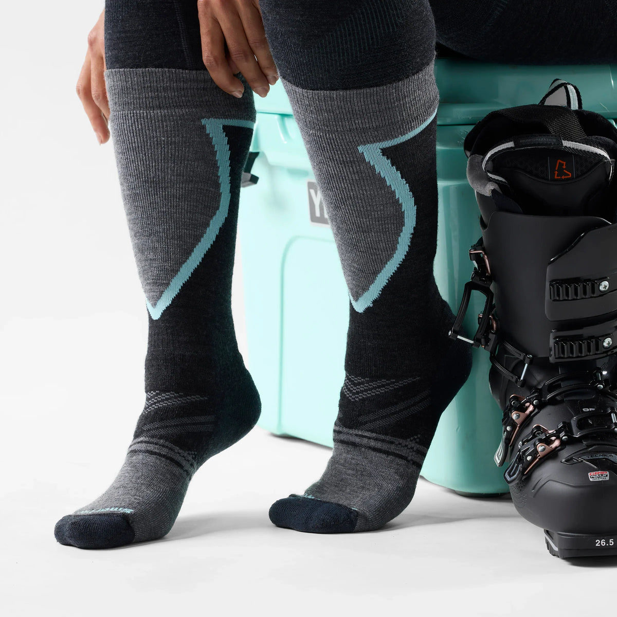 Women's Ski Over The Calf Socks